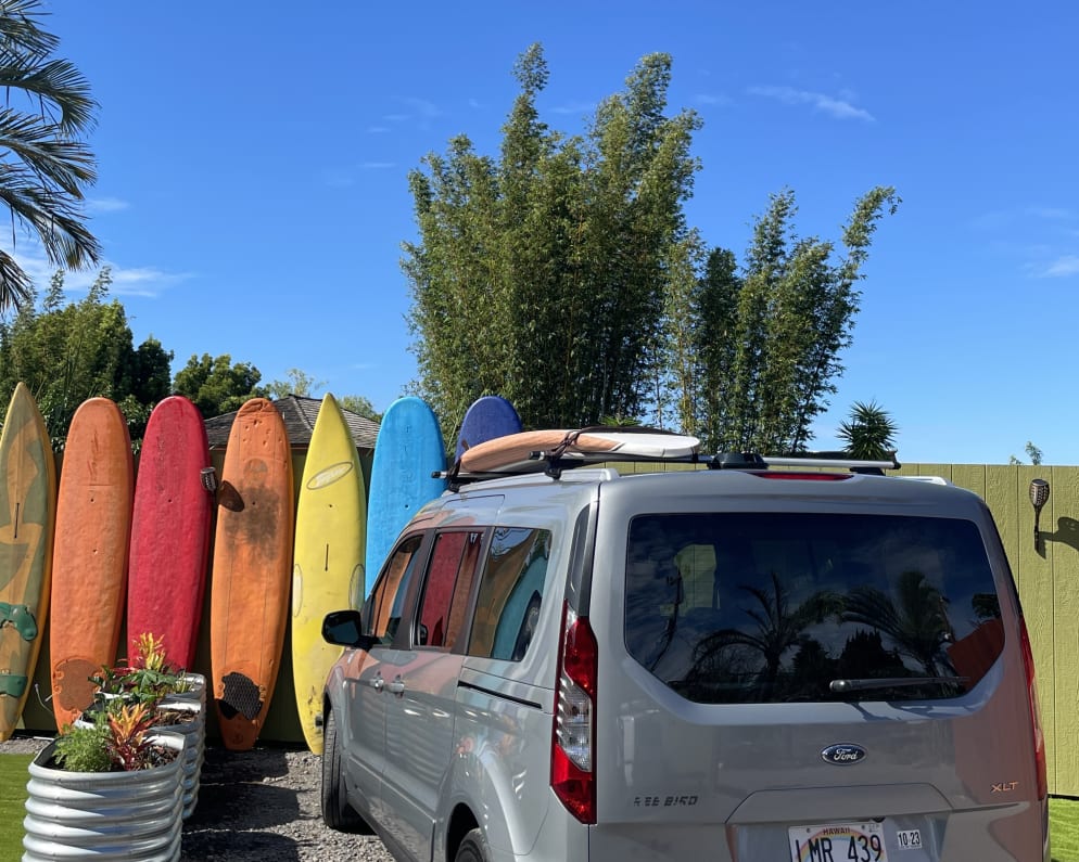 2022 Ford Transit Connect Wagon available for rent in Haiku Pauwela Hawaii