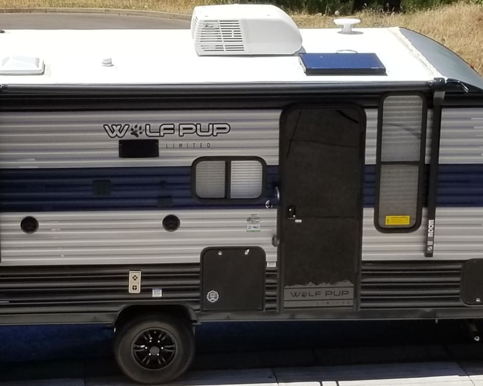 Solar panels on roof top