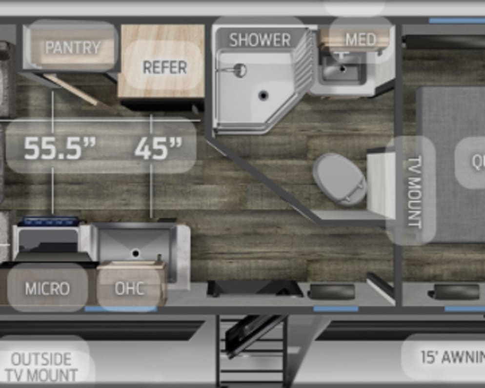 2022 Forest River Cherokee Grey Wolf available for rent in Gypsum Colorado