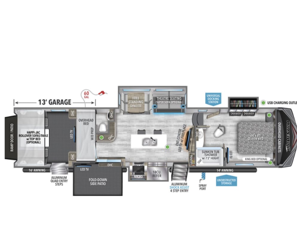 Fifth Wheel RV for Rent in Bangor, Maine