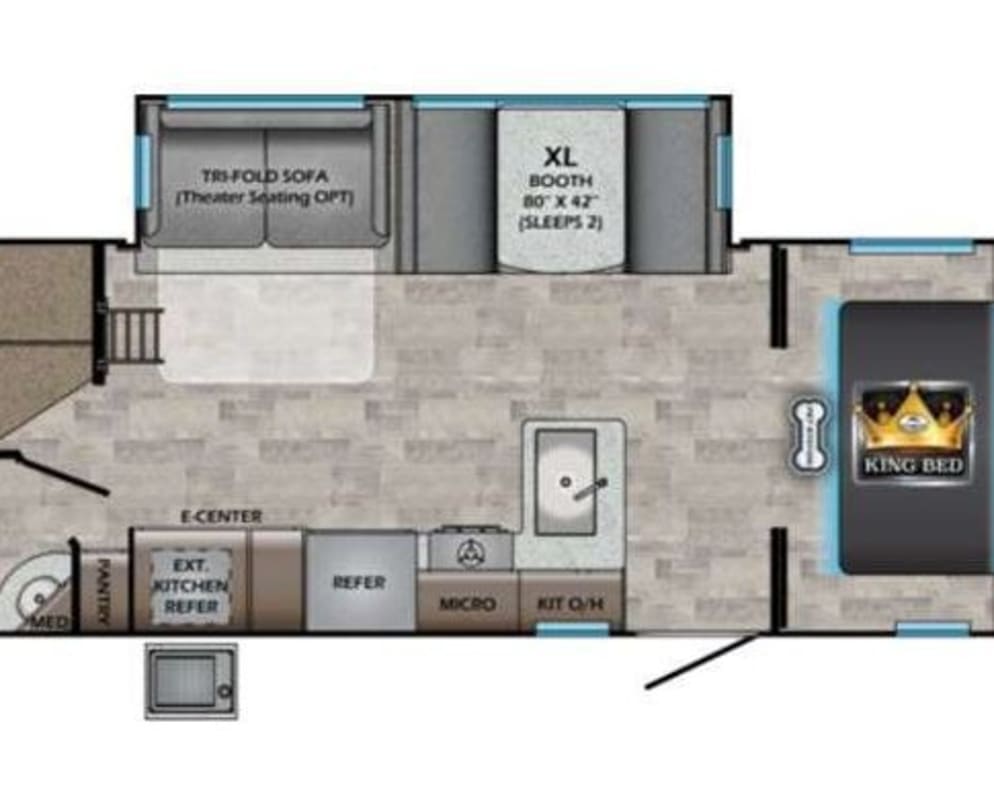 2022 Sunset Park RV 272BH available for rent in Canton Texas