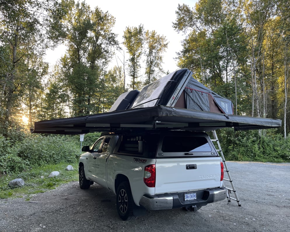 2018 Toyota Tundra Truck Camper for rent in Vancouver British Columbia