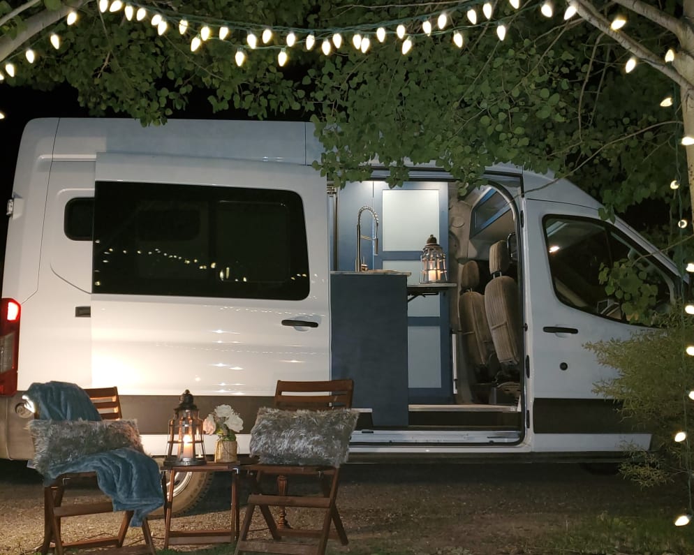 2019 Ford Transit available for rent in Jackson Wyoming