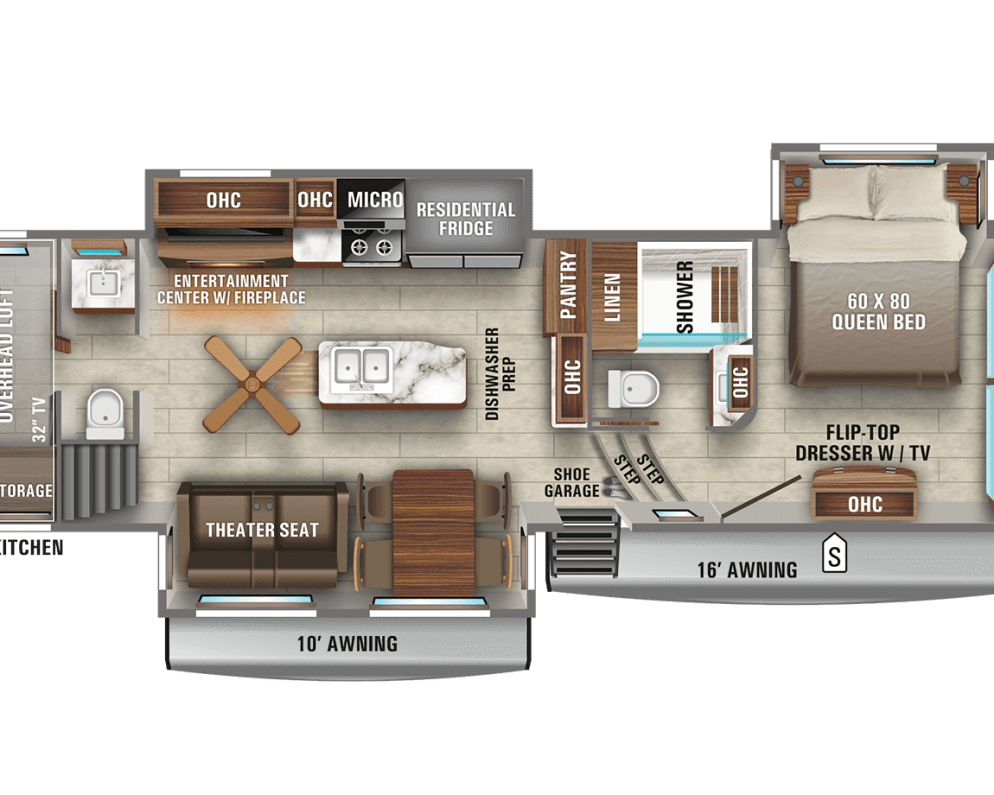 2021 Fifth Wheel RV for Rent in Brooksville, FL