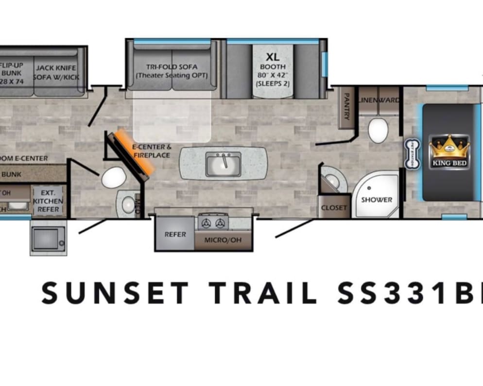 2021 Crossroads RV Sunset Trail Super Lite available for rent in Morton Pennsylvania