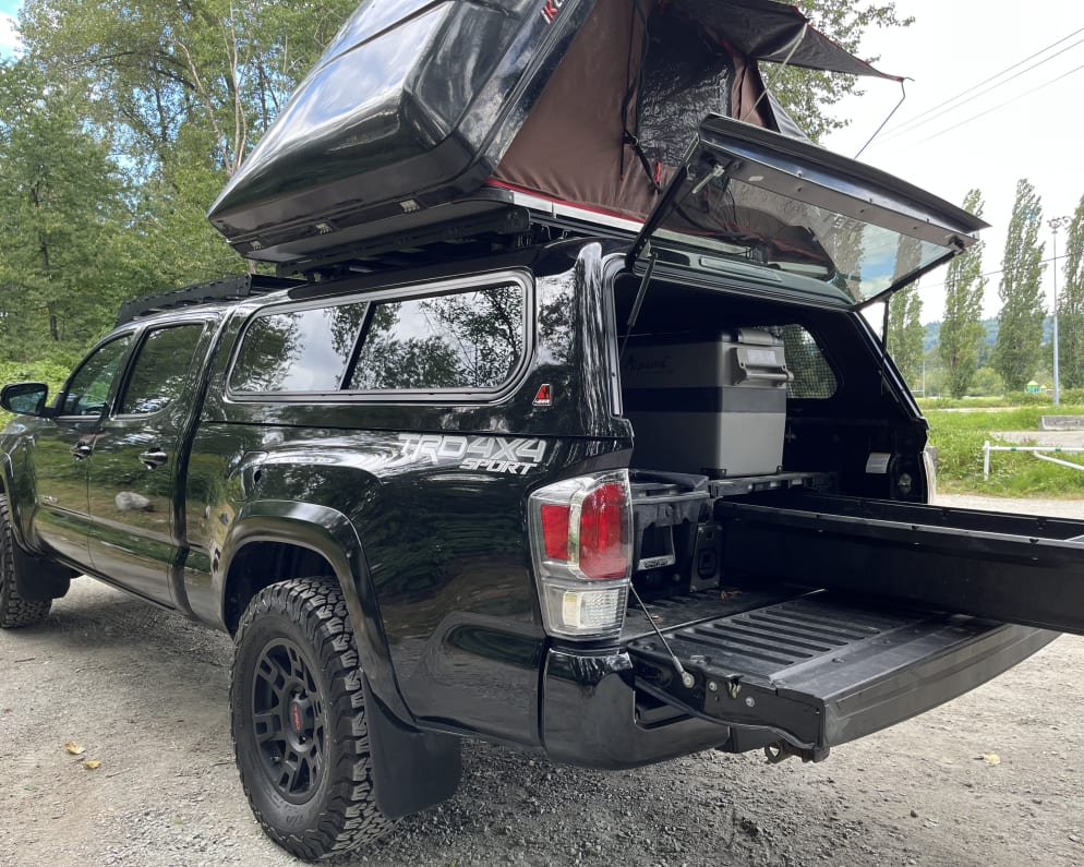 2020 Toyota Tacoma Truck Camper for rent in Vancouver British Columbia