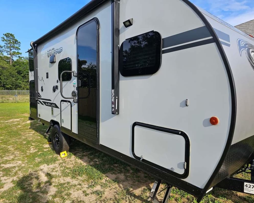 2021 Cherokee Wolf Pup Black Label  by Forest River for rent in 32583