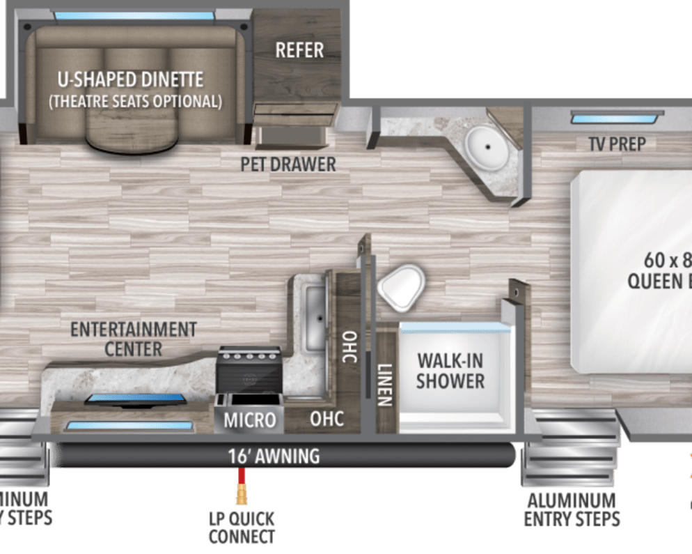 2020 Grand Design Transcend Xplor Travel Trailer for rent in Queen Creek Arizona