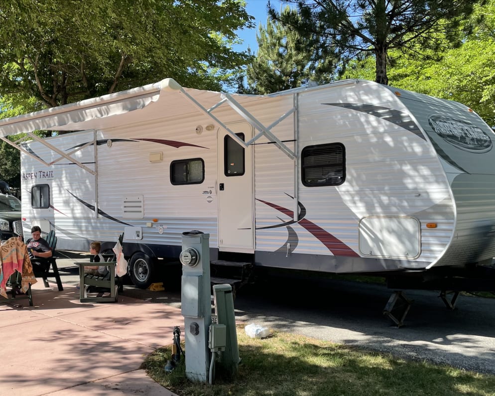 Setup at a KOA Campground