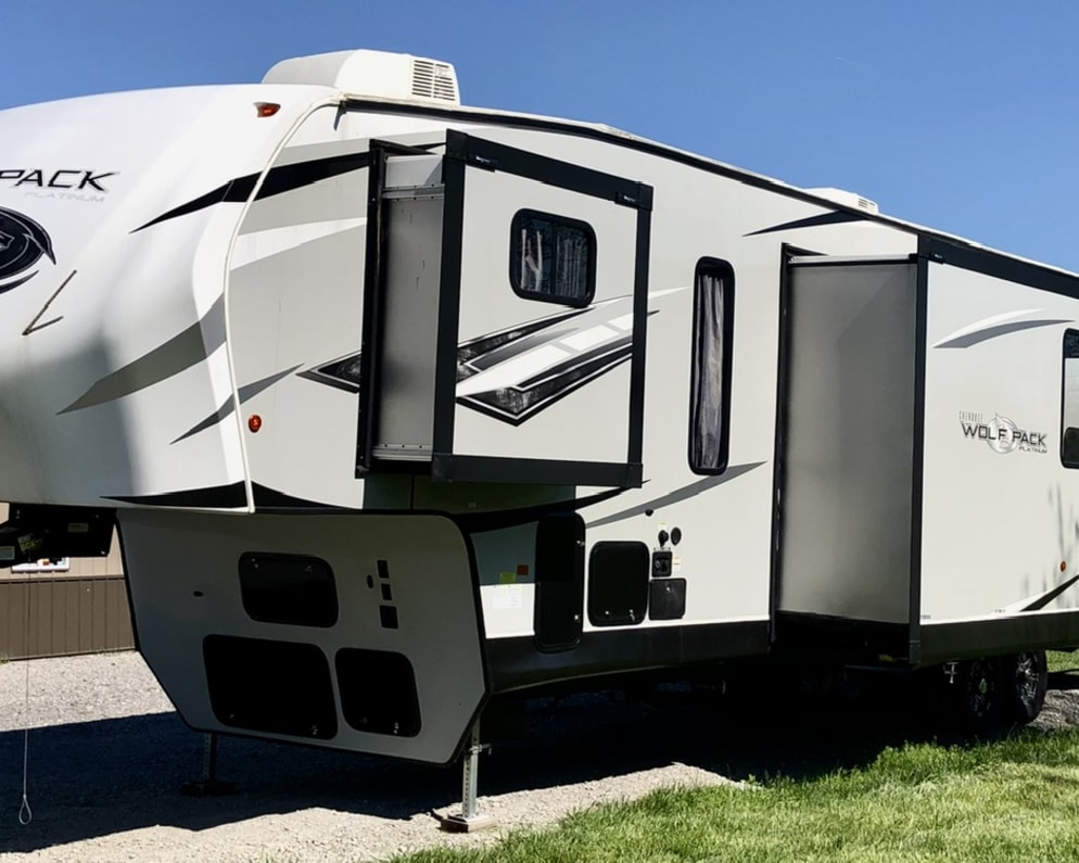 2021 Forest River Cherokee Wolf Pack Toy Hauler available for rent in Rising Sun Indiana