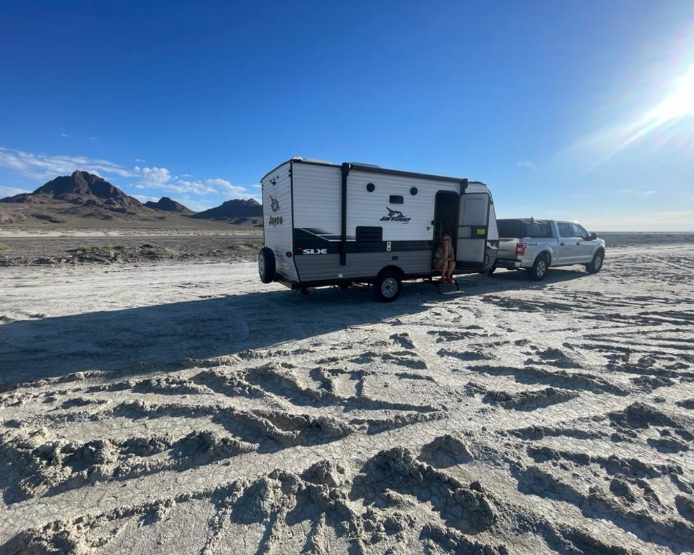 @ Bonneville Salt Flats Utah