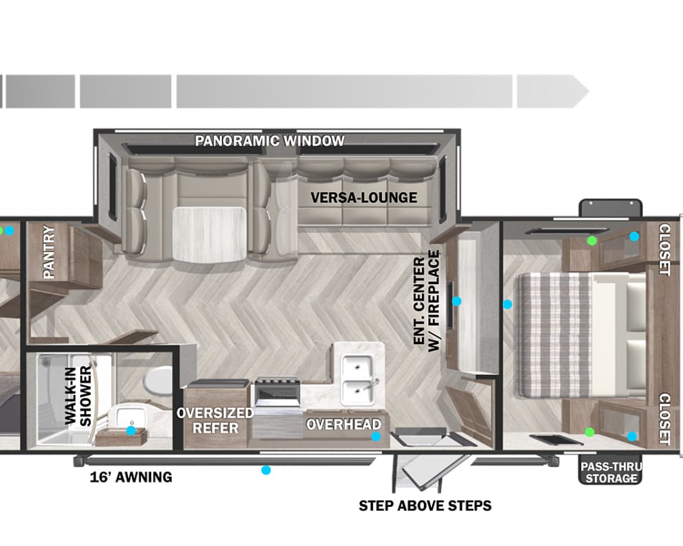 2024 Forest River Wildwood X-Lite available for rent in San Marcos California