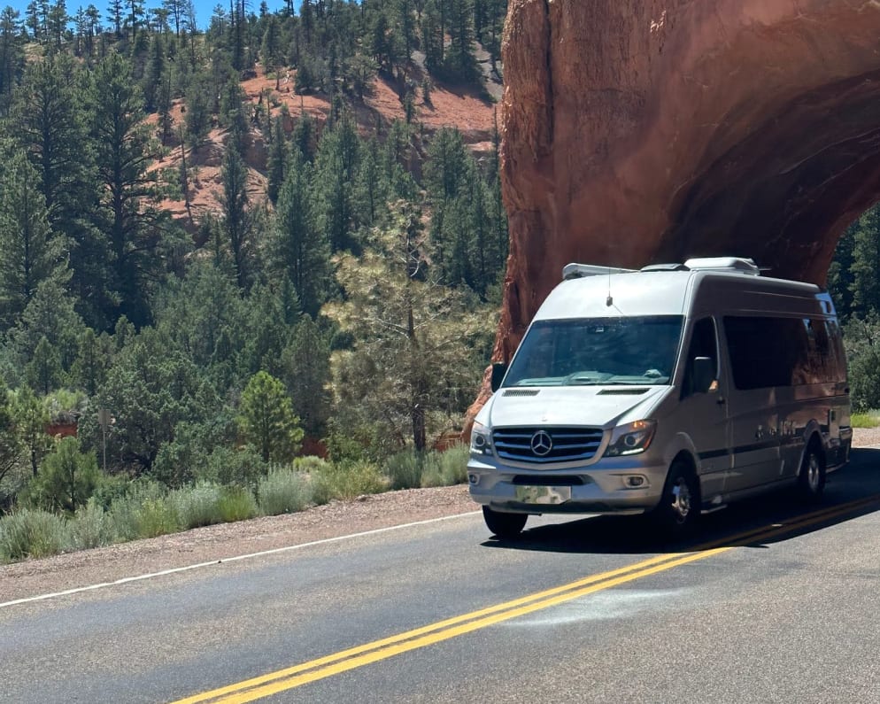 The drive to Bryce Canyon is incredibly beautiful and full of vibrant colors