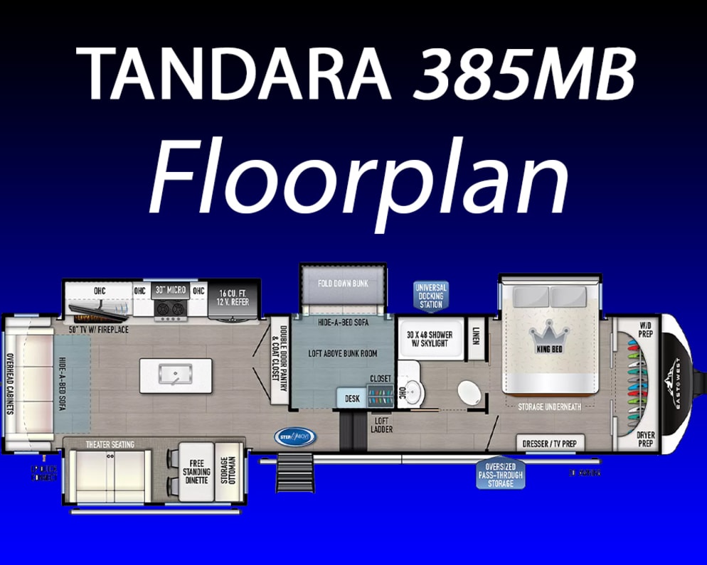 2022 East to West Tandara available for rent in Jacksonville Florida