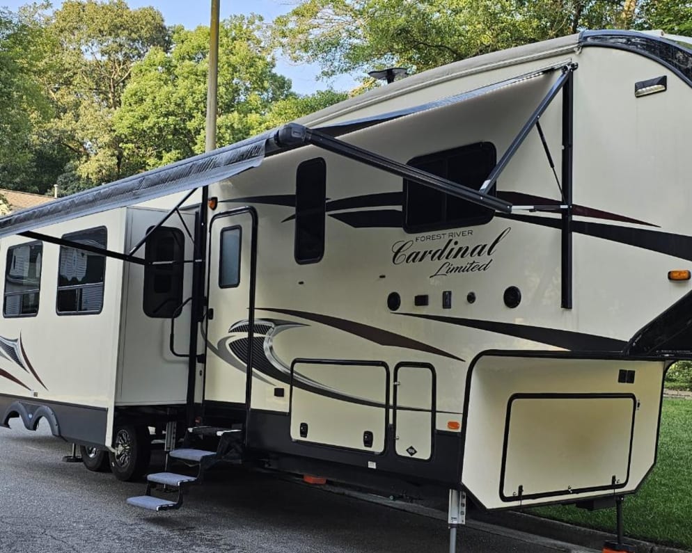 Welcome to our Home Away From Home!  It&#39;s a 2019 Forest River Cardinal Limited, 3830 BHLE with plenty of room and luxury.