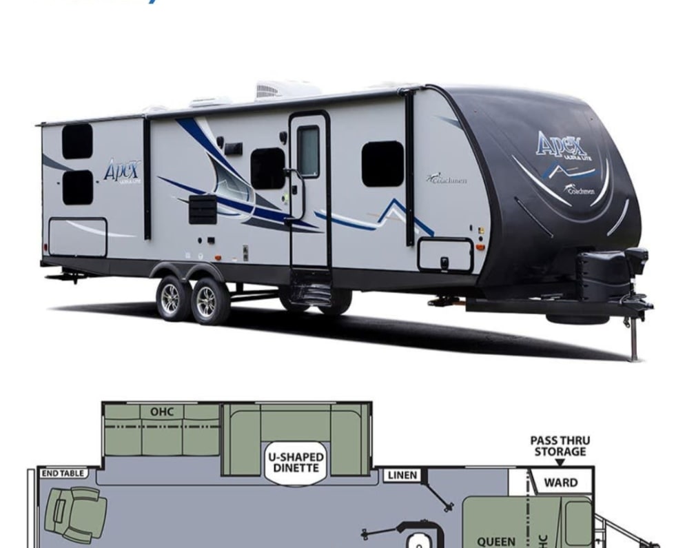 2017 Coachmen Apex available for rent in Elk River Minnesota