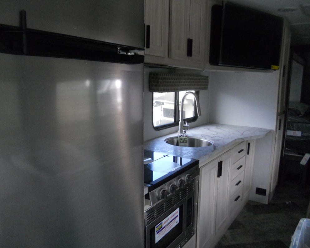 Stainless steel appliances!