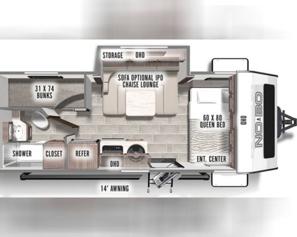 2021 Travel Trailer RV for Rent in Ely, Nevada