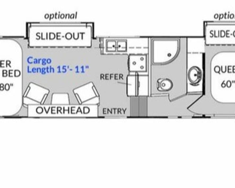 2023 RAGE'N 2815T Fifth Wheel  by Genesis Supreme Rv for rent in 92058