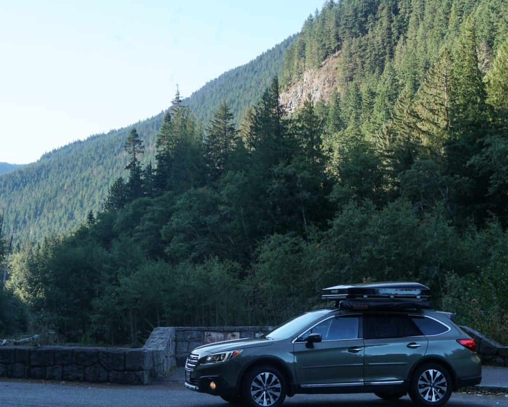 2017 Subaru Outback with iKamper
