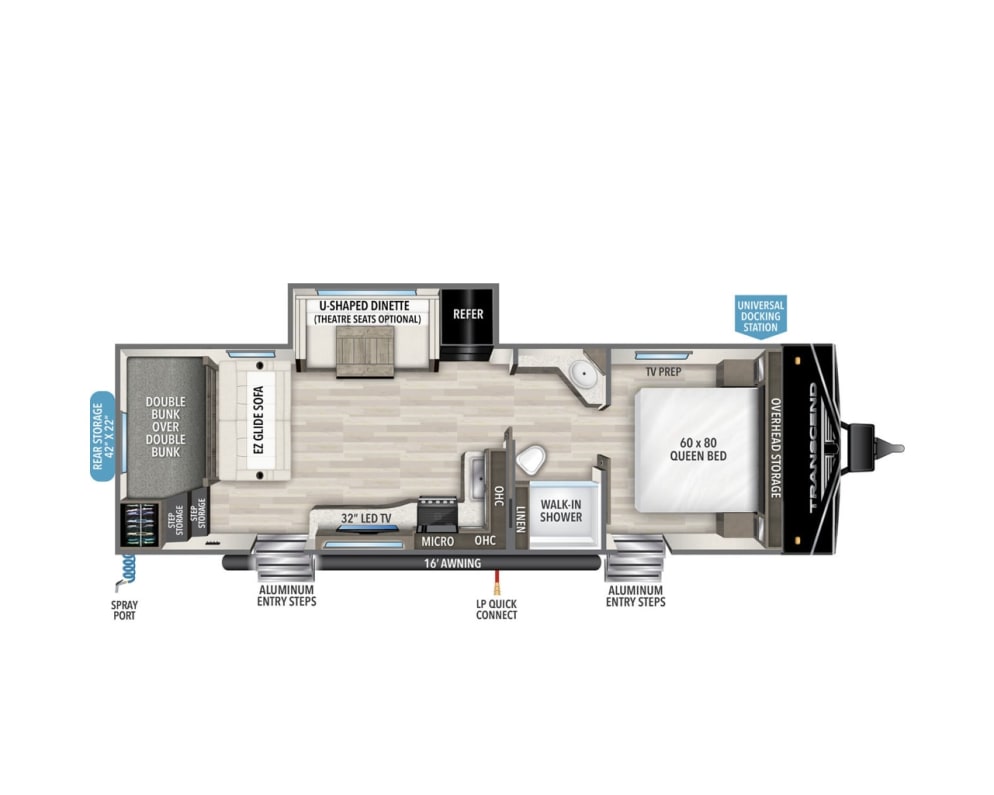 2022 Travel Trailer RV for Rent in Chatsworth,