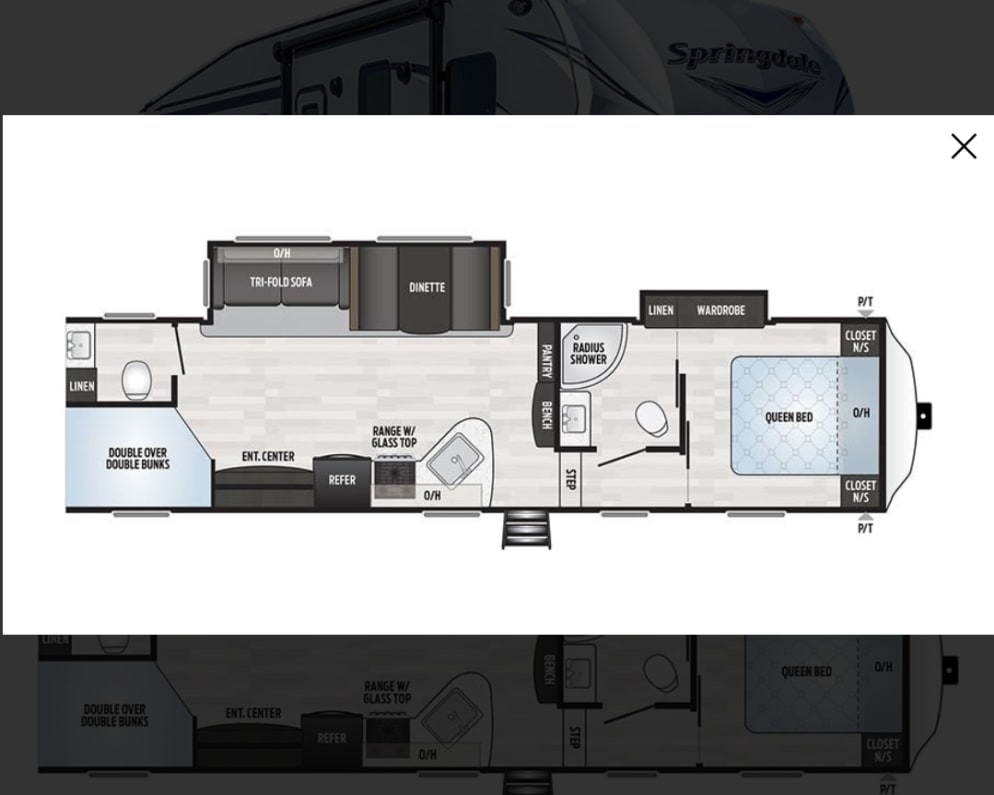 2020 Springdale  by Keystone RV for rent in 32086