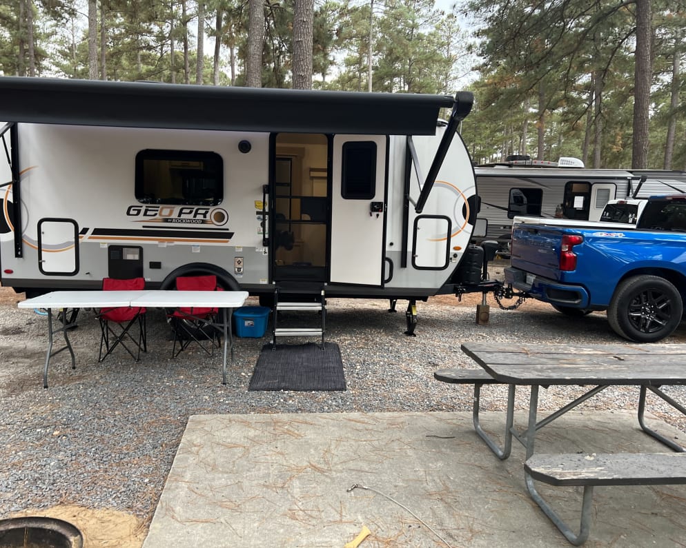 Canopy with lights table top grill