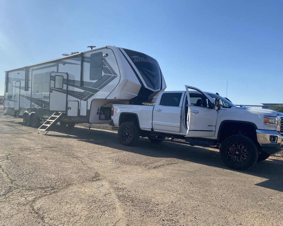 2018 Momentum Toy Hauler  by Grand Design for rent in 91710