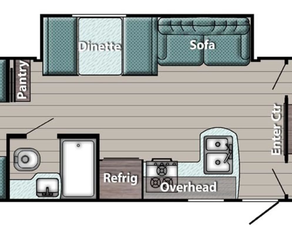 2022 Travel Trailer RV for Rent in Midland, Michigan