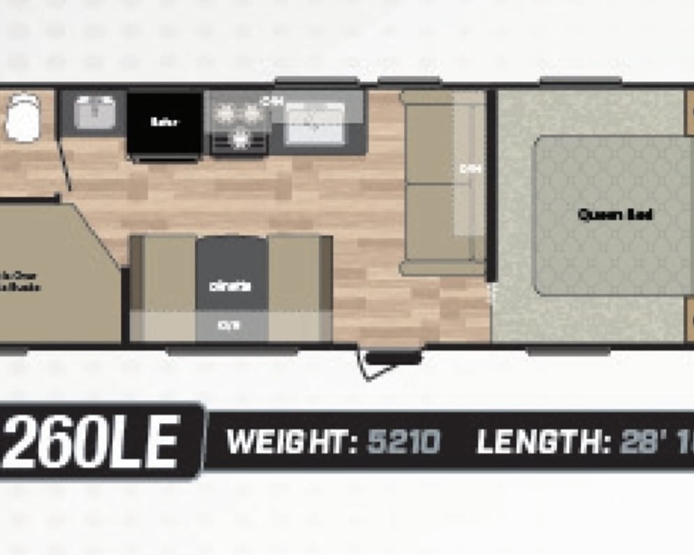 2018 Travel Trailer RV for Rent in westville, Indiana