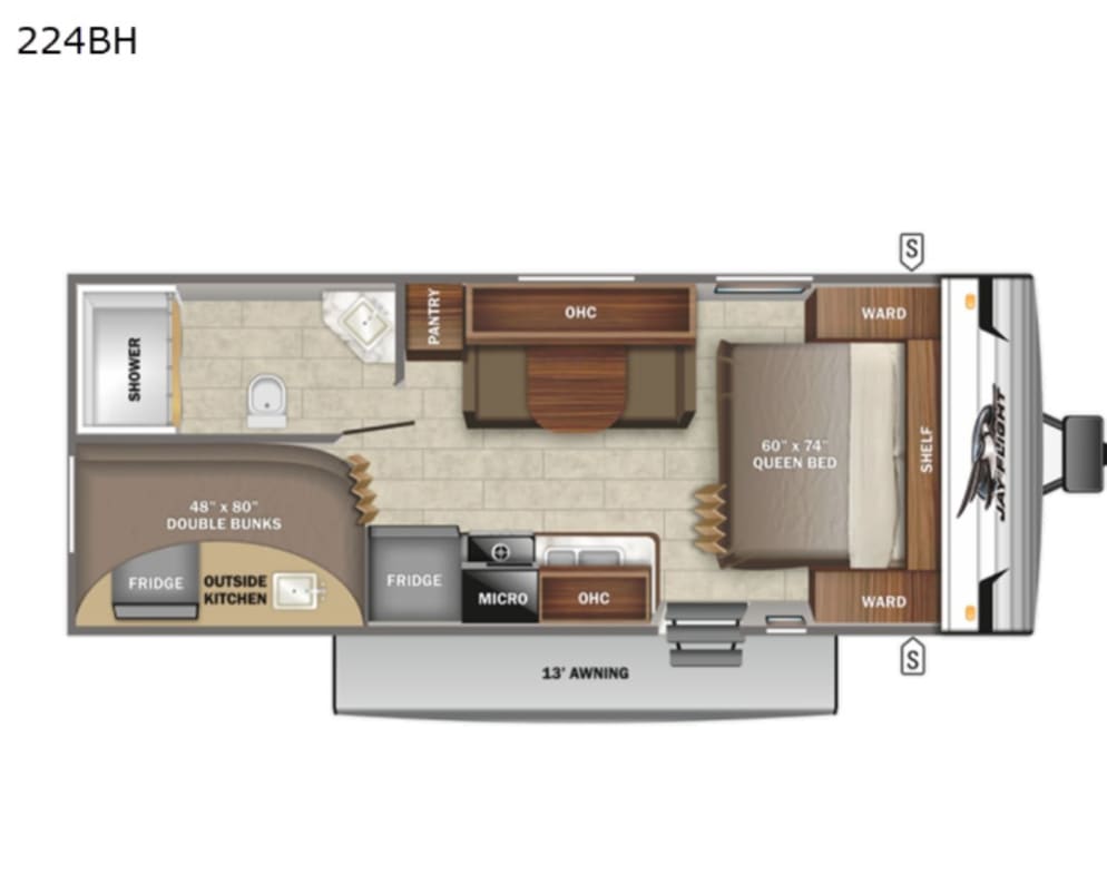 2021 Jayco Jay Flight SLX available for rent in Brookfield Wisconsin