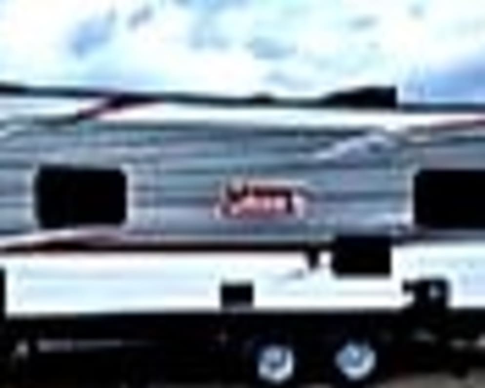 Backside of trailer