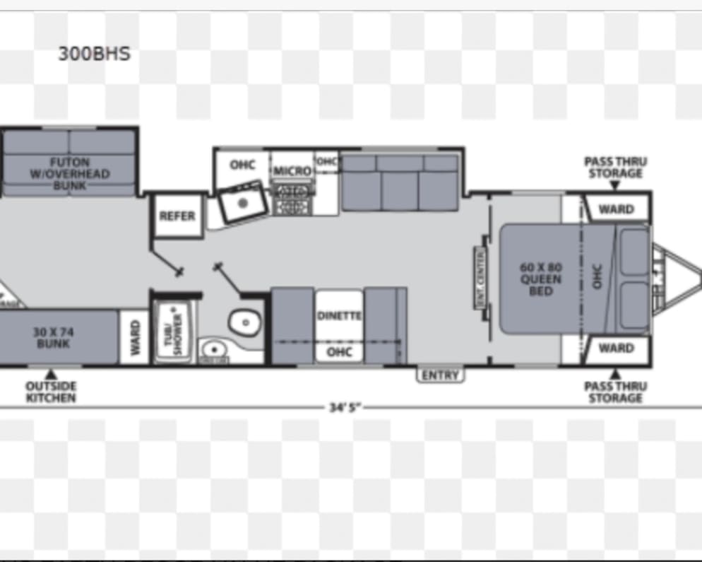 2019 Travel Trailer RV for Rent in Wilmington, North Carolina