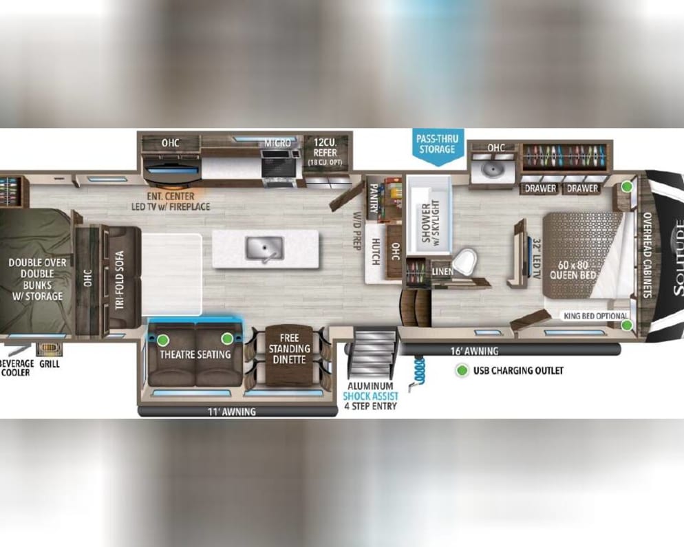 2020 Grand Design Solitude available for rent in DeBary Florida