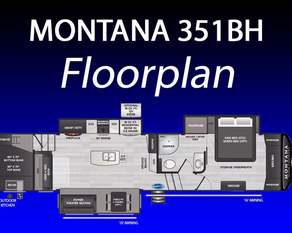 2022 Keystone RV Montana High Country available for rent in Jacksonville Florida