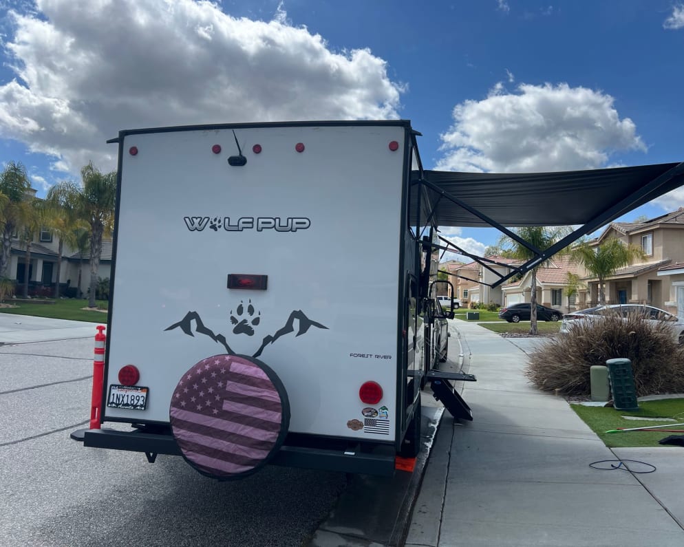 2022 Forest River Cherokee Wolf Pup Black Label Travel Trailer for rent in Menifee California