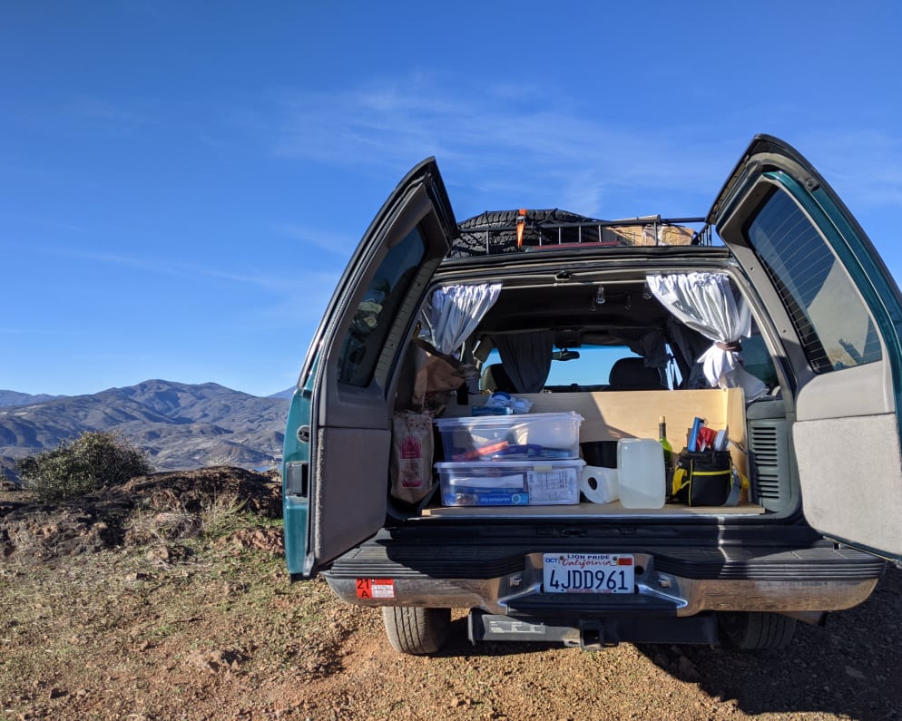 1999 Chevrolet Suburban K1500 Truck Camper for rent in Oakland California