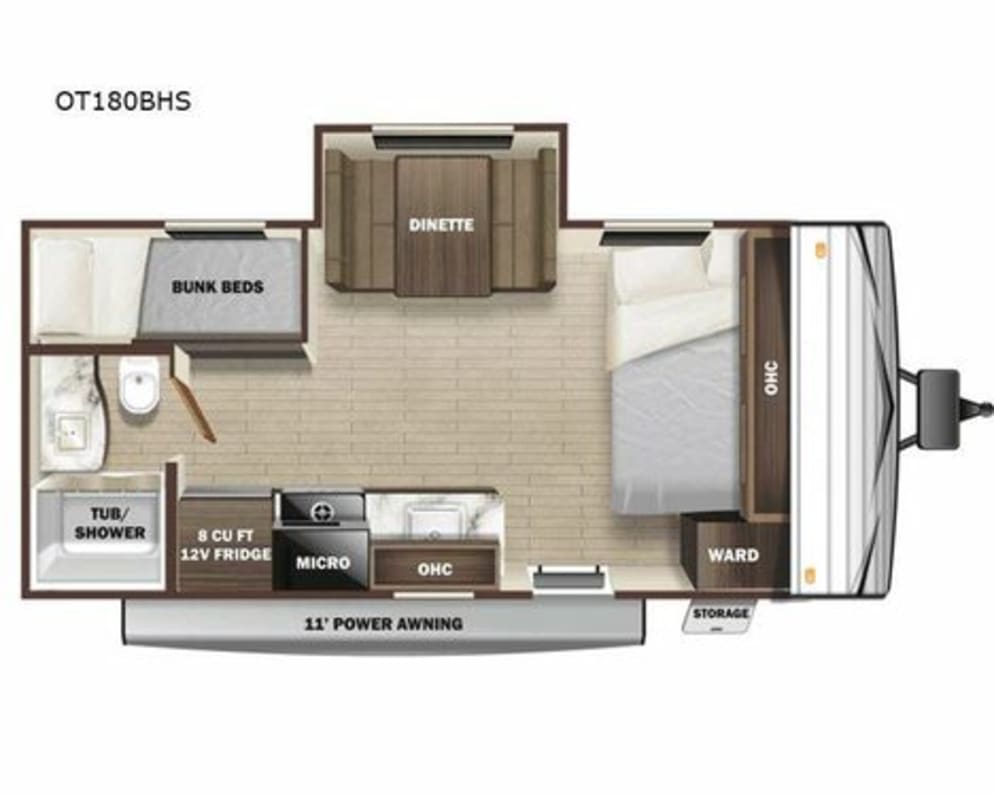 Travel Trailer RV for Rent in Payson, Utah