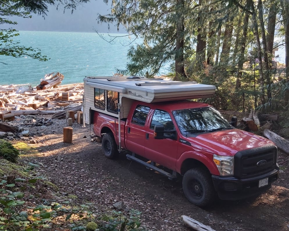 2015 Ford F350 Truck Camper for rent in North Saanich British Columbia