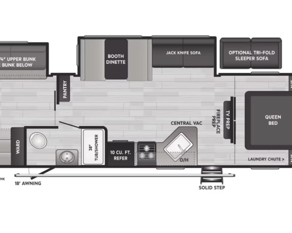 2024 Keystone RV HIDEOUT 31BRD available for rent in Livonia Michigan