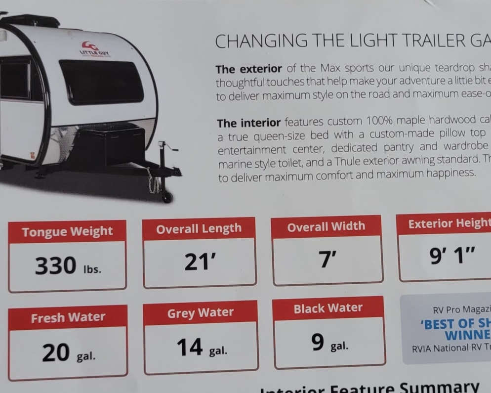 2021 Little Guy Max  by Xtreme Outdoors for rent in 77429