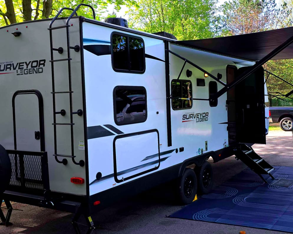 2023 Forest River Surveyor Legend available for rent in Greenville Michigan