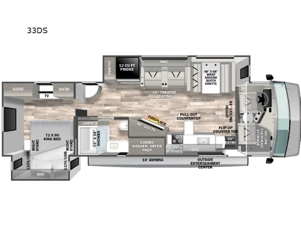 Class A RV for Rent in Colorado Springs, Colorado