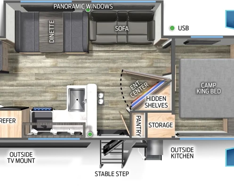2024 Forest River Campsite Reserve available for rent in Portland Tennessee