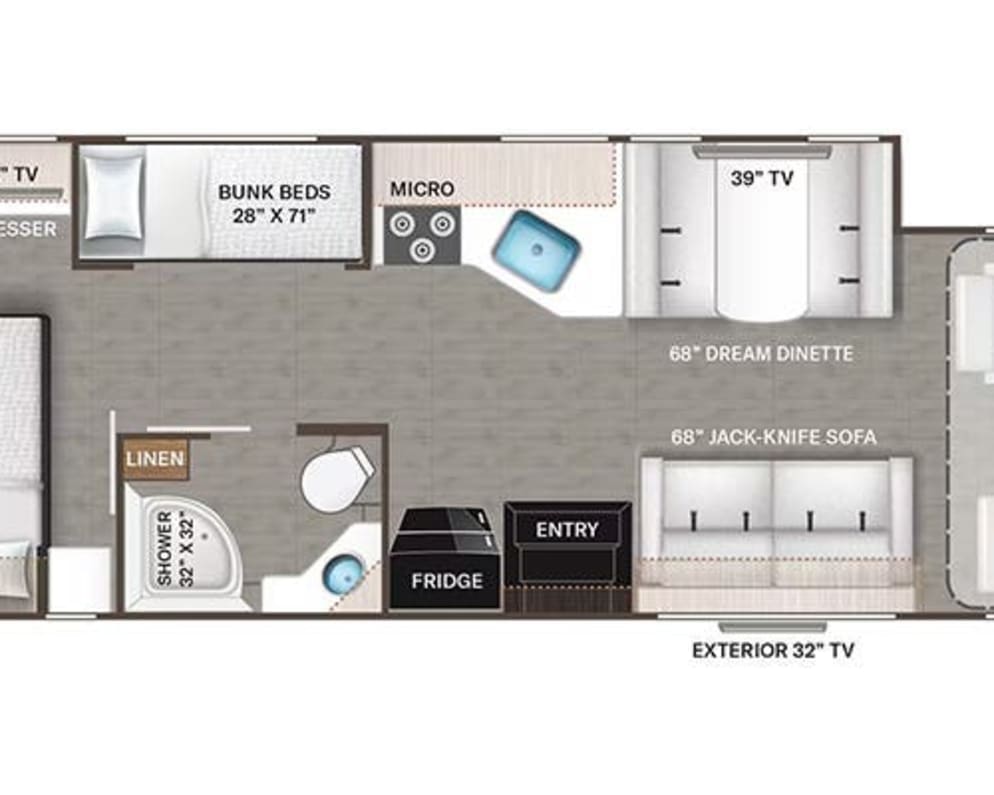 2024 Thor Motor Coach A.C.E Class A for rent in Spring Texas