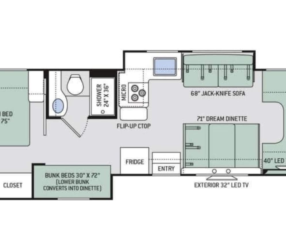 2018 Thor Motor Coach Four Winds