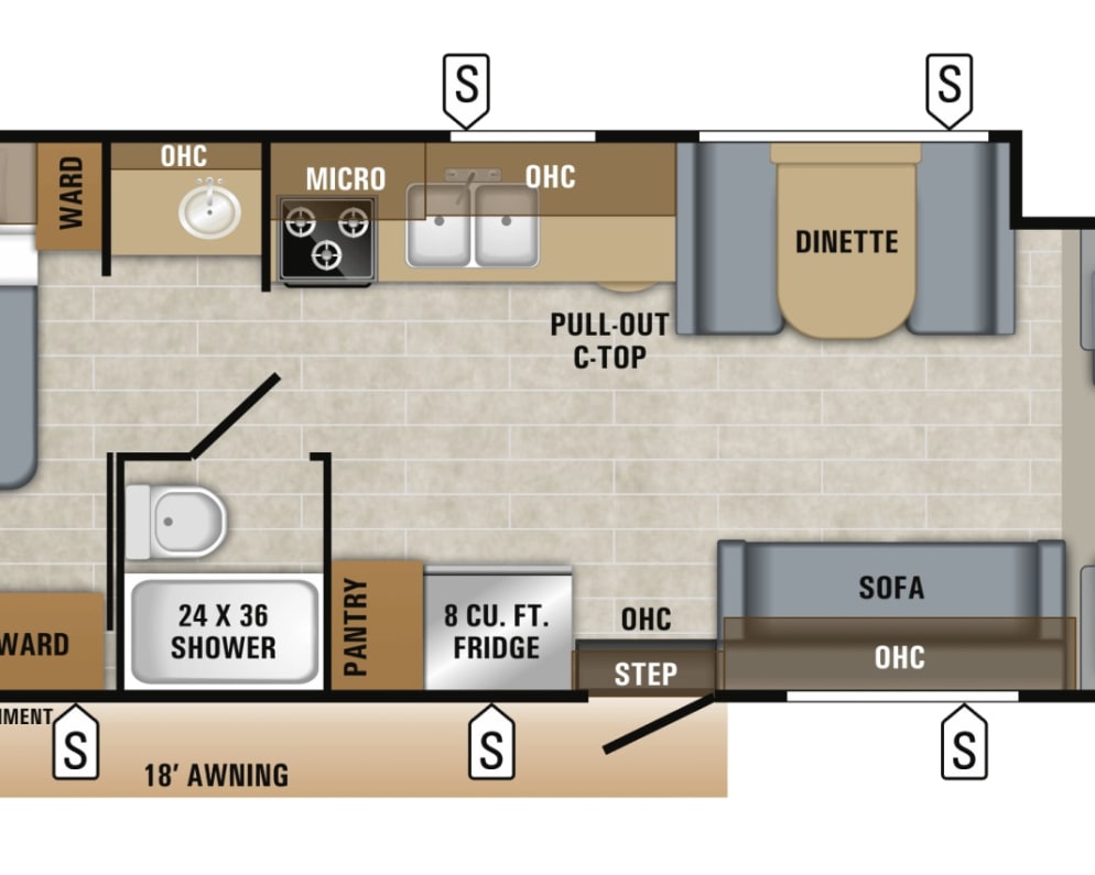 2019 Greyhawk  by Jayco for rent in 44444