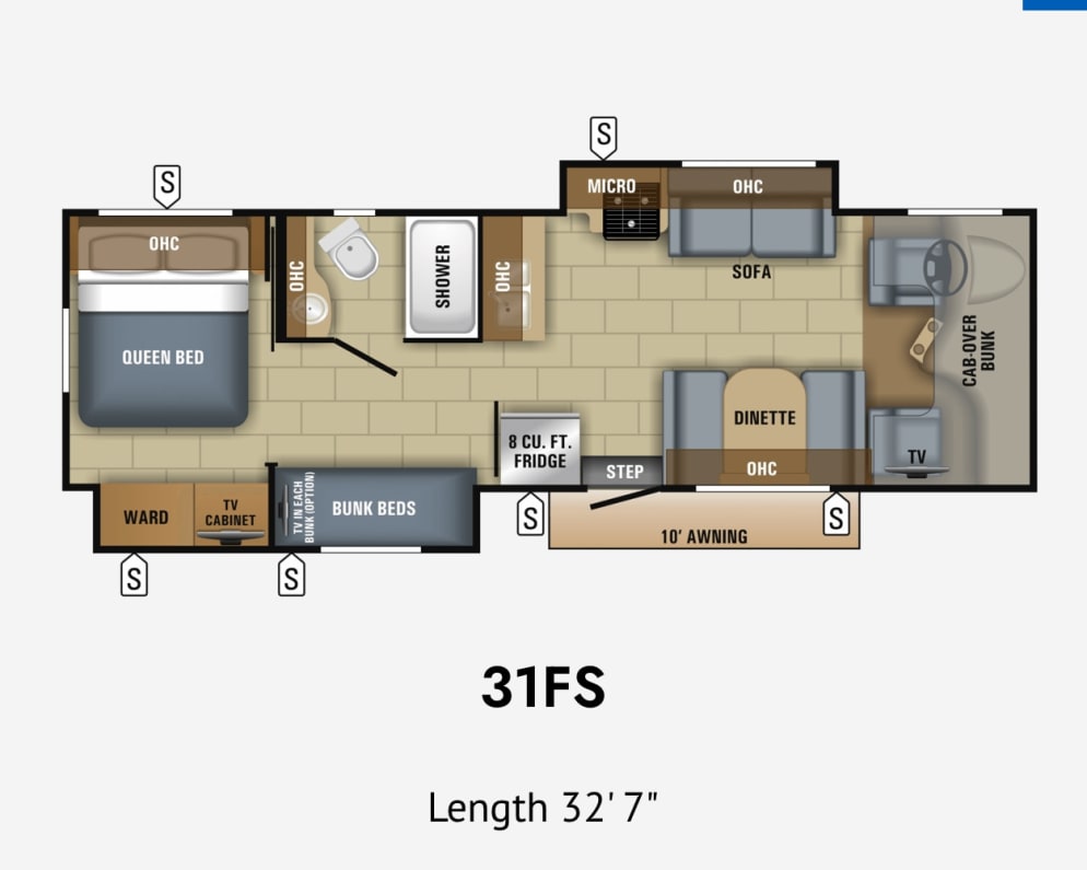2018 Jayco Greyhawk available for rent in Encinitas California