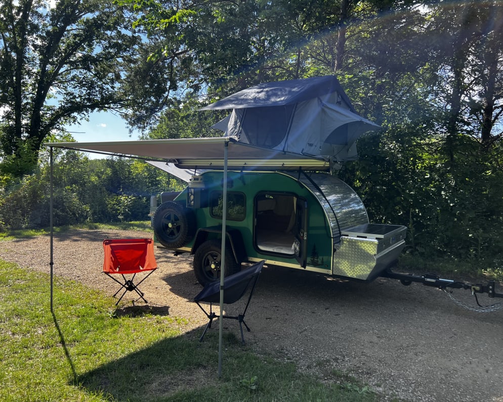 2021 TC Teardrop 5x10 Overland available for rent in Minneapolis Minnesota