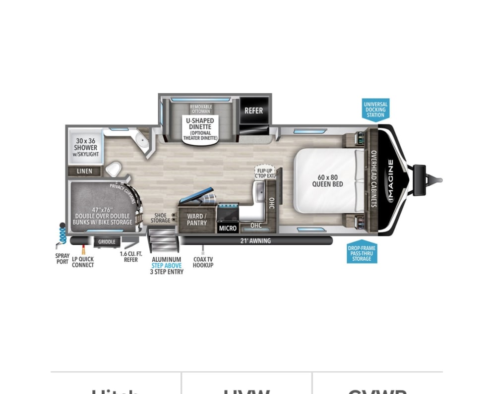 2022 Imagine  by Grand Design for rent in 95765
